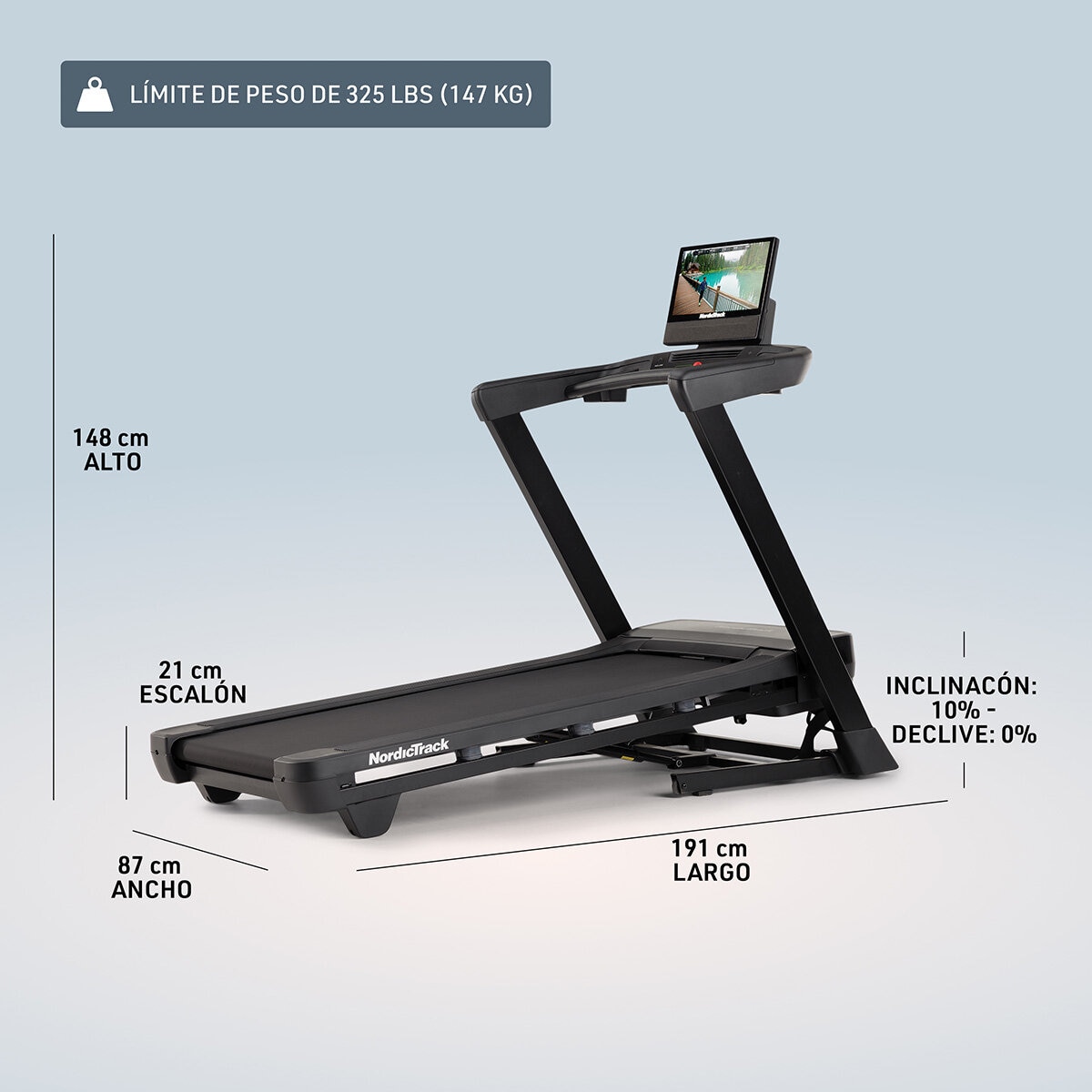 NordicTrack Caminadora T Series 16 NordicTrack Caminadora T Series 16