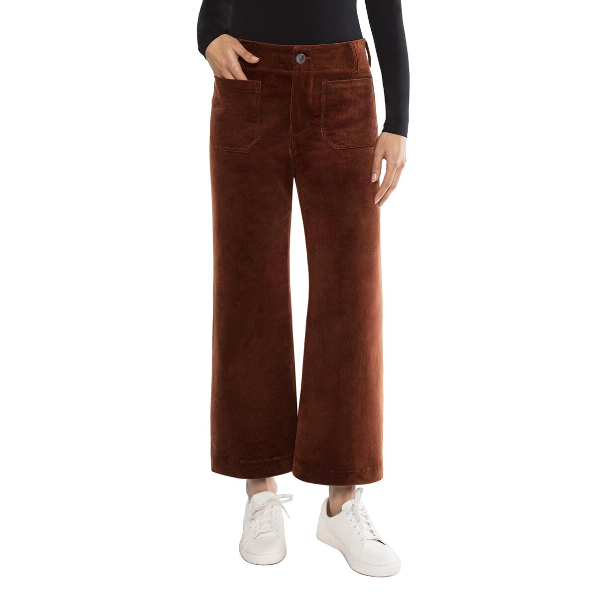 Matty M Pantalones de Pana para Dama Naranja 2 Matty M Pantalones de Pana para Dama Naranja 2