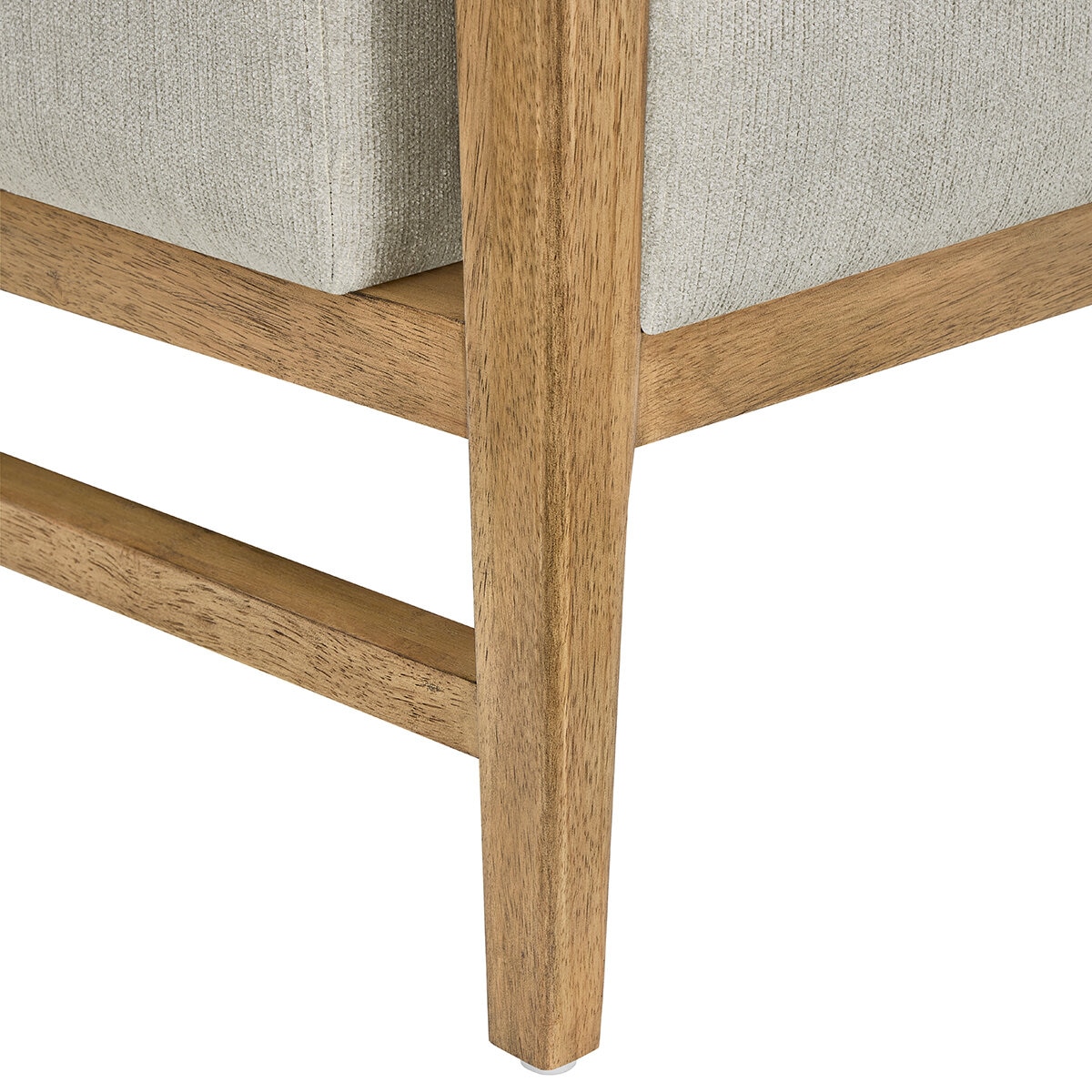 Thomasville, Sillón de Tela con Detalles de Madera