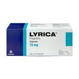 Lyrica 75mg 28 Cápsulas