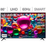 LG Pantalla 86" UHD 4K AI Smart TV
