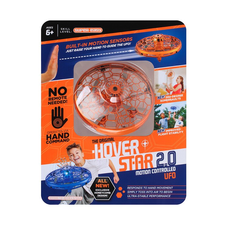Hover Star 2.0, El OVNI Original Controlado por Movimiento (Naranja