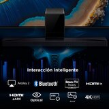 TCL Q75H Barra de Sonido 5.1.2 Canales