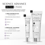 Marie D'Argan, Crema de Día + Contorno de Ojos Dermatológico Science Advance