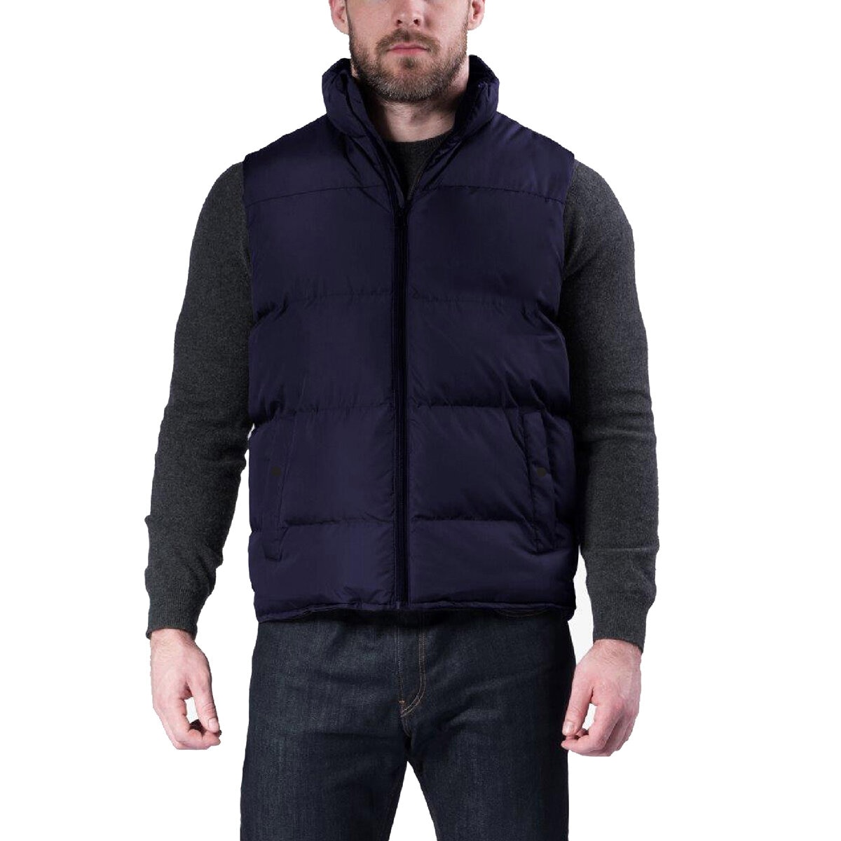 Hawke and Co. Chaleco para Caballero Azul Grande Costco...