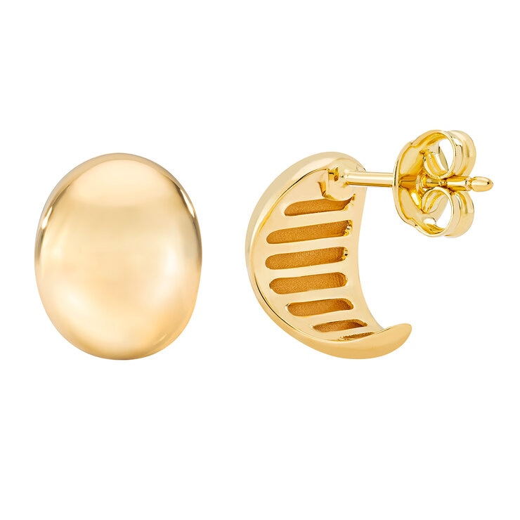 Aretes, Oro Amarillo de 14K