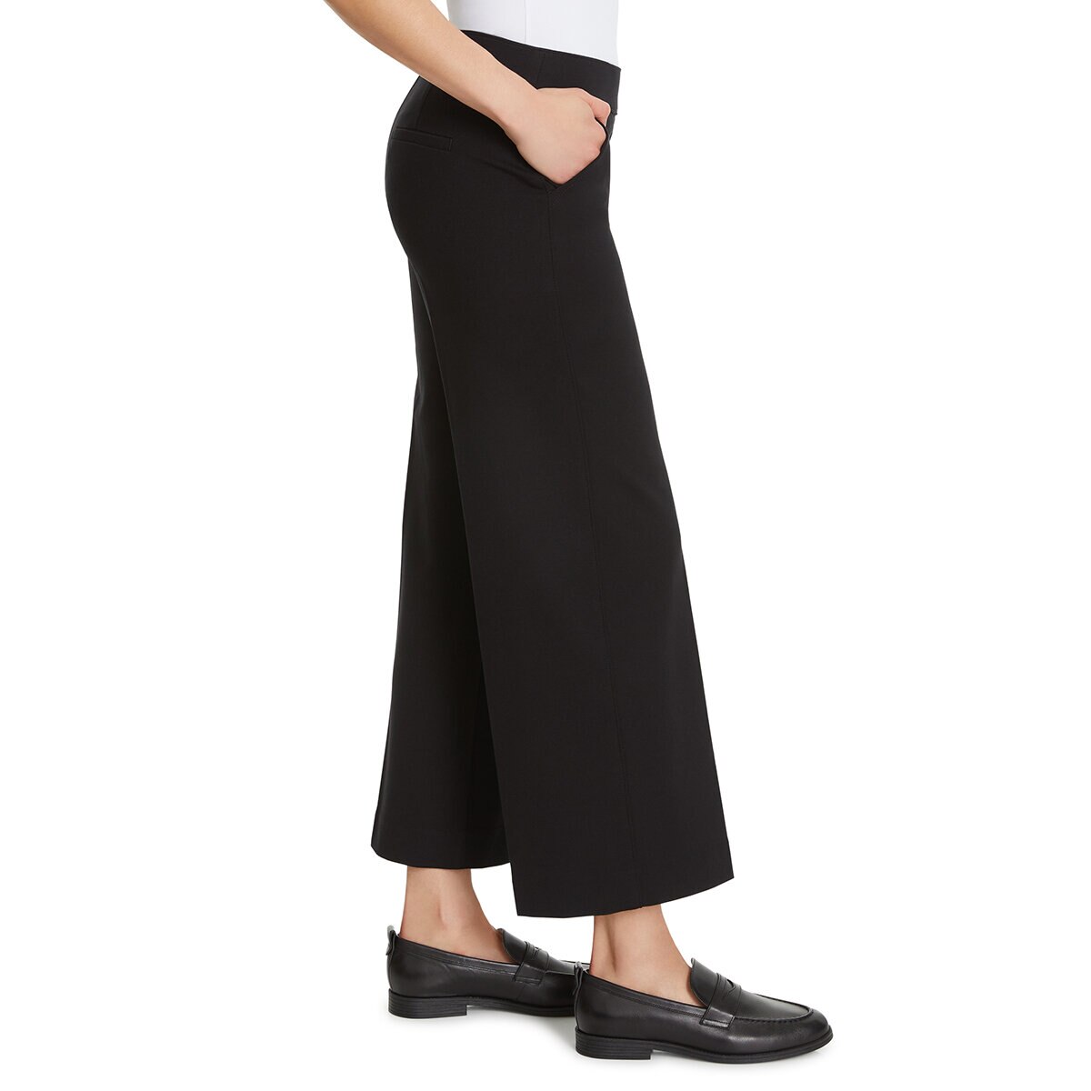 Gloria Vanderbilt Pantalones para Dama Negro Mediana