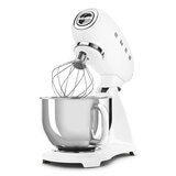 Smeg Batidora de Pedestal con Tazón de Helado incluido, color blanca