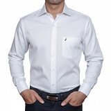 Nautica Camisa para Caballero Blanca Cuello 16 Manga 32/33