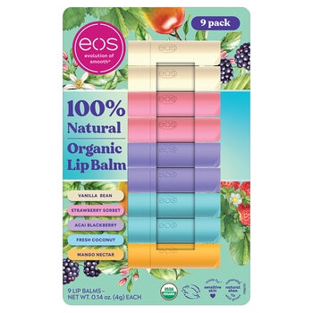 Eos Balsamo para labios Sticks 9 Pz