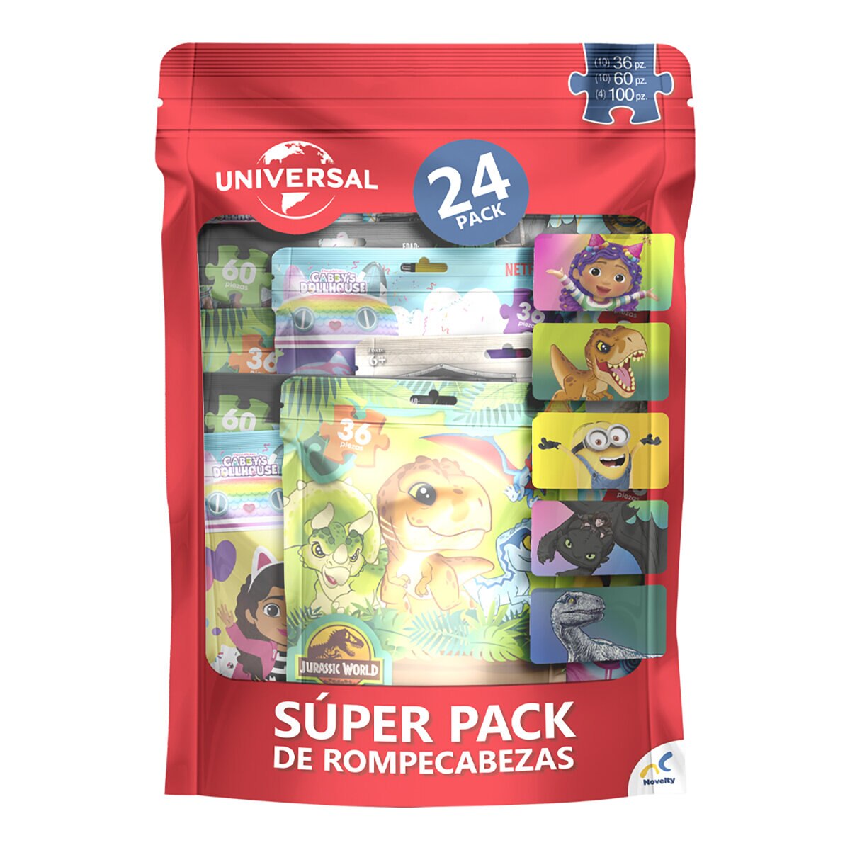 Super Pack de Rompecabezas - Universal Estudios