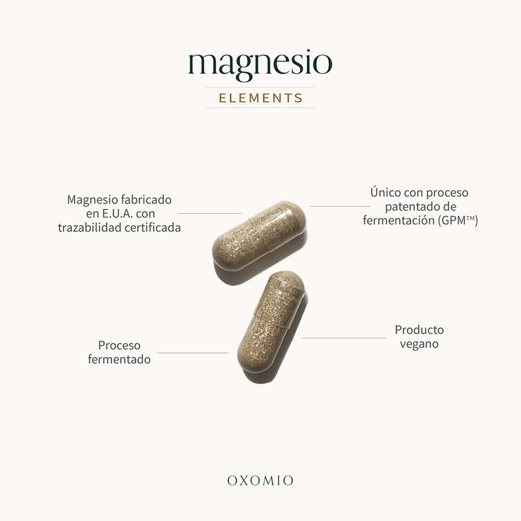 Oxomio Magnesio Fermentado 120 Cápsulas