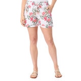 Briggs Shorts Tipo Lino para Dama Rosa Extra Grande