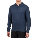United Colors of Benetton Suéter tipo polo para Caballero Azul Chica