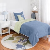 Martha Stewart, Juego de Cama Individual 3 piezas, Corduroy