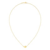 Collar con Gota, 43.18cm, Oro Amarillo 14K