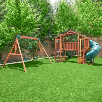 Kidkraft Juego de madera 2 en 1 Boulder Bluff