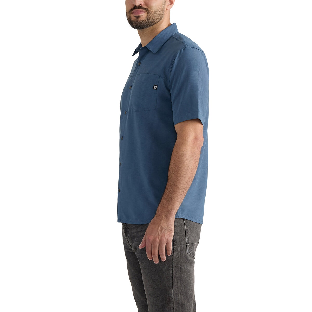 Hi - Tec Camisa para Caballero Azul Chica Hi - Tec Camisa para Caballero Azul Chica