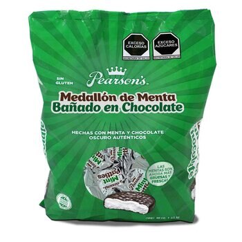 Pearson's Medallones de Menta Bañados en Chocolate 1.81 kg