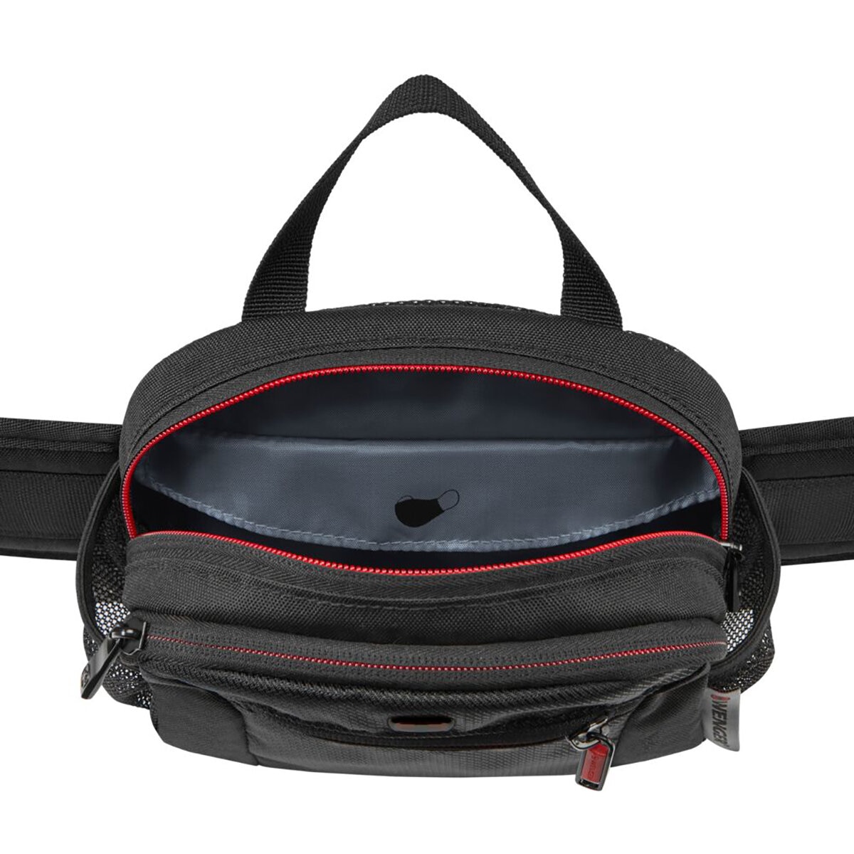 Wenger, Kit Mochila Y Cangurera Essentials Duo, Color Negro Wenger, Kit Mochila Y Cangurera Essentials Duo, Color Negro