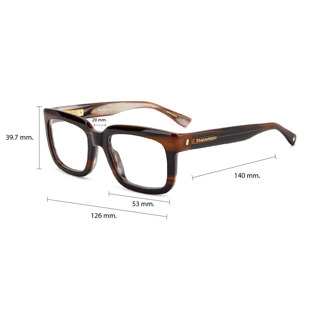 Dsquared2 D2 0144 Armazón Oftálmico