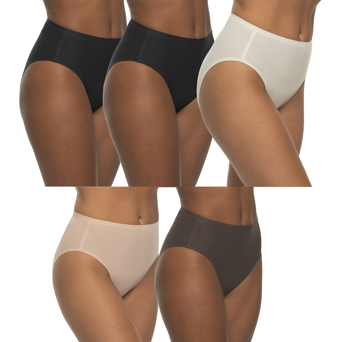 Black Bow Ropa Interior para Dama 5 piezas Varias Tallas y Colores Black Bow Ropa Interior para Dama 5 piezas Varias Tallas y Colores