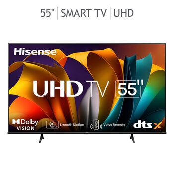 Hisense Pantalla 55" 4K UHD Smart TV