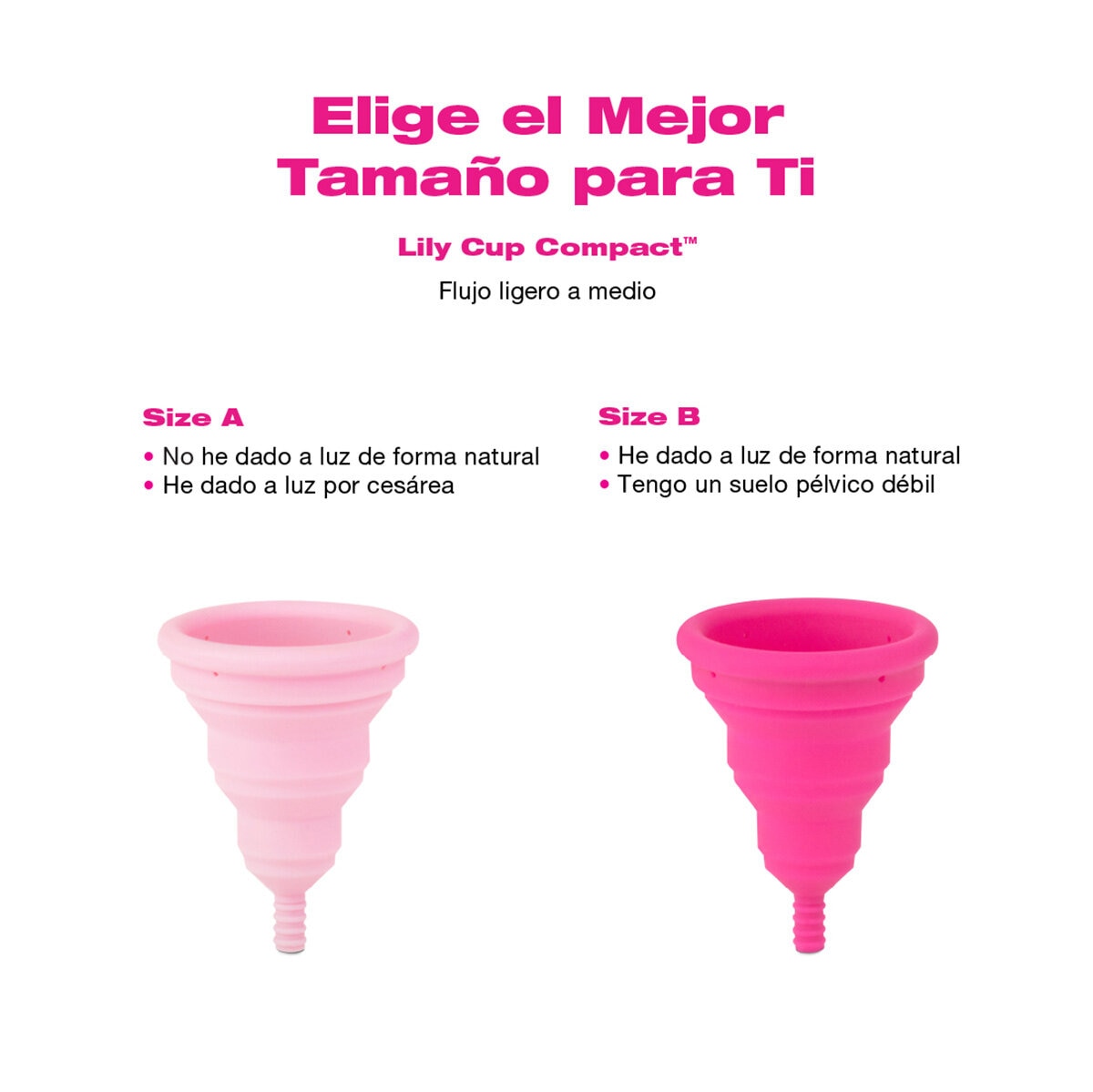 Intimina Copa Menstrual plegable Tamaño A