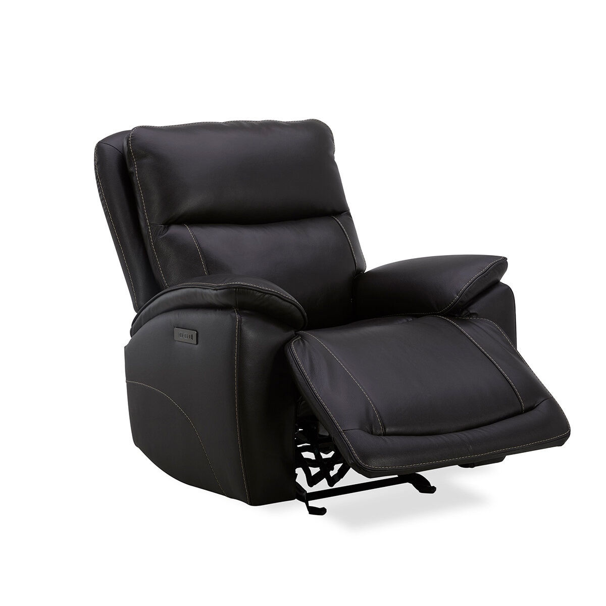 Gilmancreek Furniture, Sillón Reclinable de Cuero Eléctrico