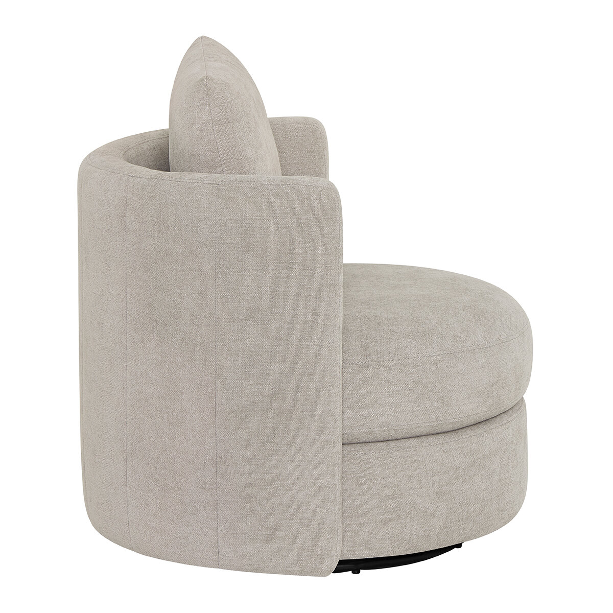 Thomasville, Juego de 2 Sillones Giratorios de Tela