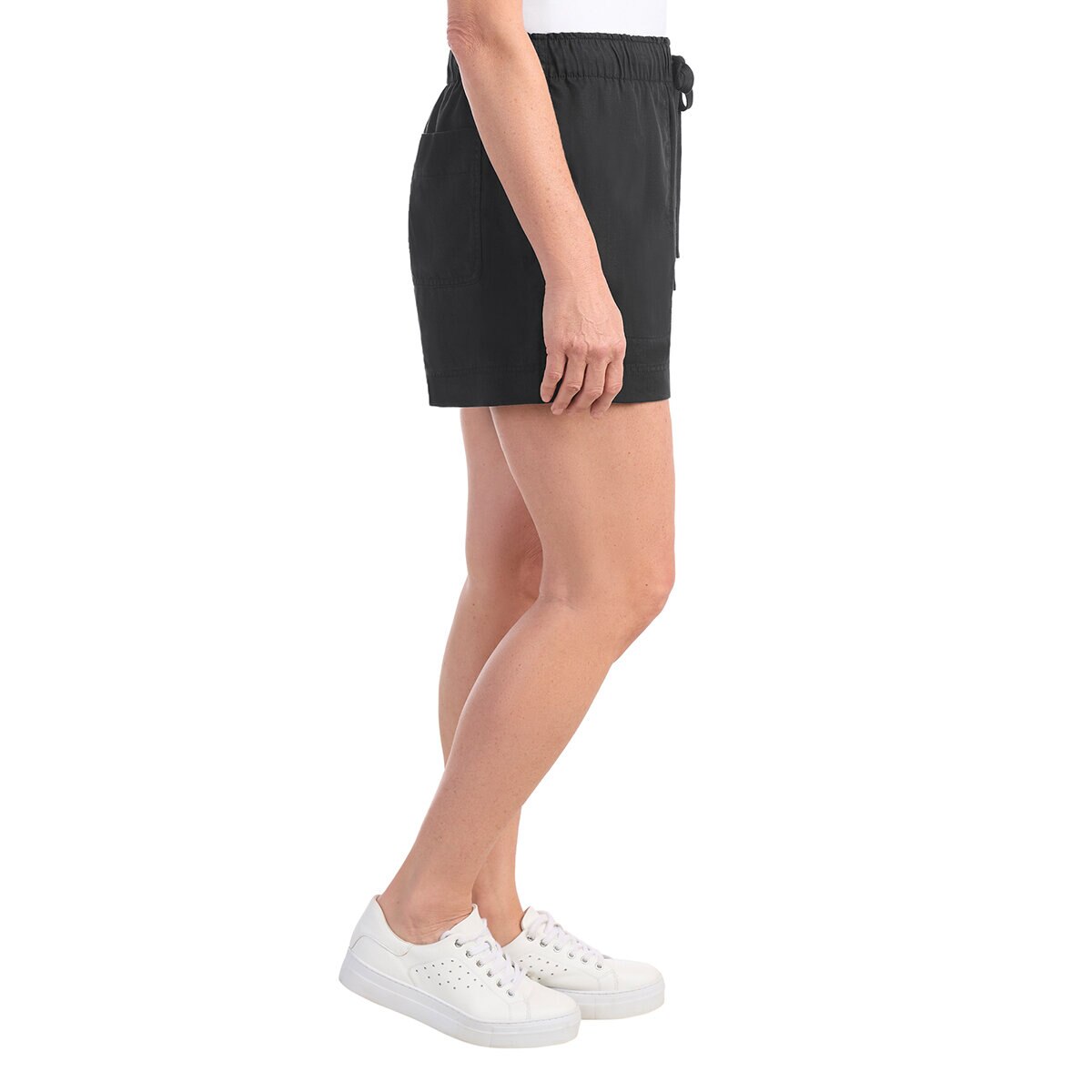 Hilary Radley Shorts para Dama Negro Grande