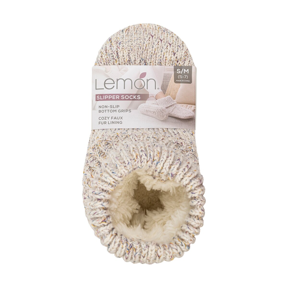 Lemon Pantuflas para Dama Café Mediana / Grande