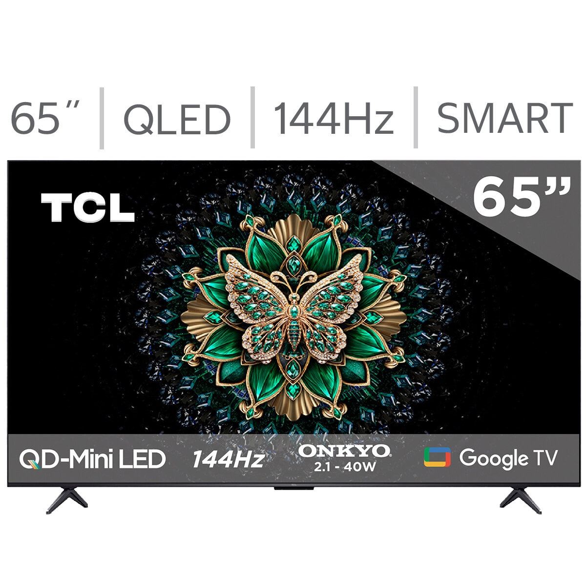 TCL Pantalla 65" QD-Miniled 4K Google TV TCL Pantalla 65" QD-Miniled 4K Google TV