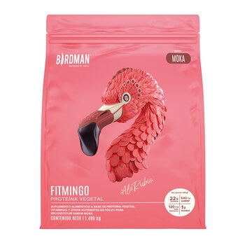 Birdman Fitmingo Proteína Vegetal Sabor Moka 1.496 kg