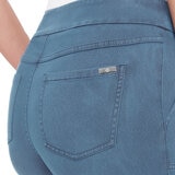 S.C. & CO Pantalones Capri para Dama Azul Chica S.C. & CO Pantalones Capri para Dama Azul Chica