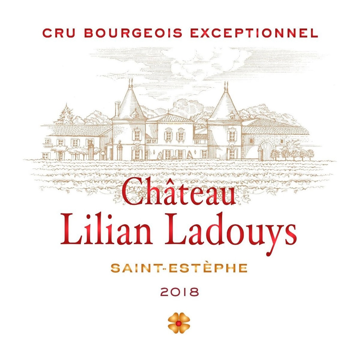 Vino Tinto Lilian Ladouys 2018 750ml