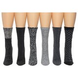 Bearpaw Calcetas para botas 6 pares para Dama Negro Bearpaw Calcetas para botas 6 pares para Dama Negro