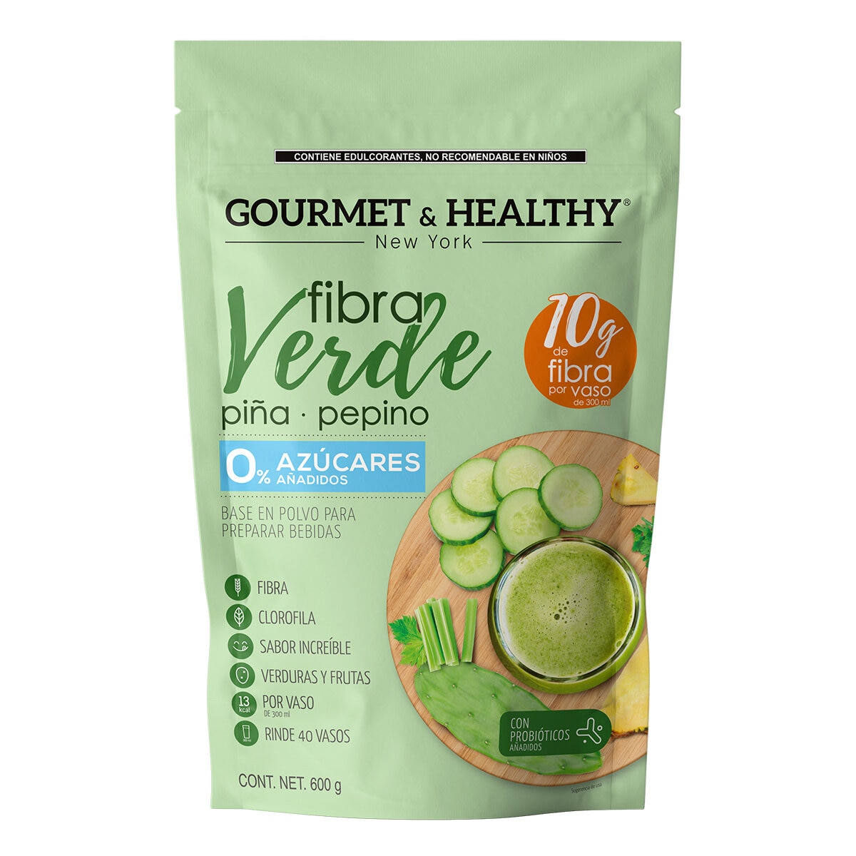 Gourmet & Healthy Fibra Verde 600 g