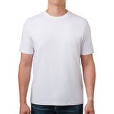 Rough Dress Playera para Caballero Blanco cuello redondo Chica