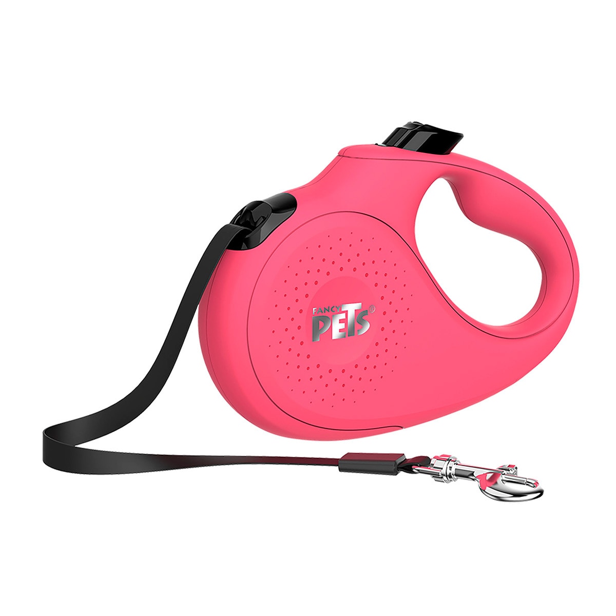 Correa Retráctil Mediana Fancy Pets, Rosa 