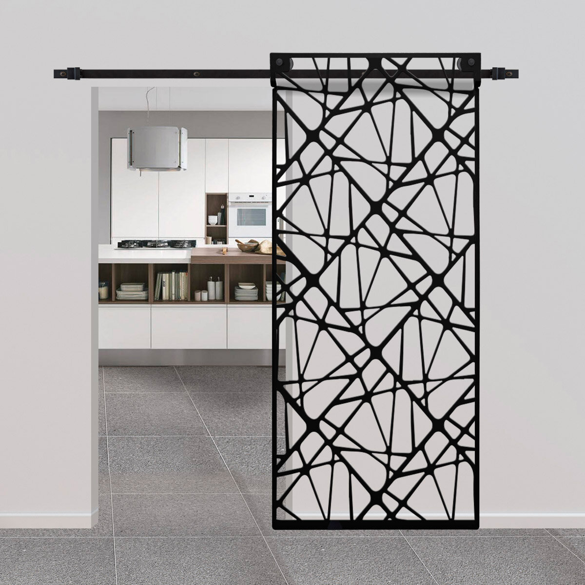 International Door Supply, Celosía Corrediza Rombus