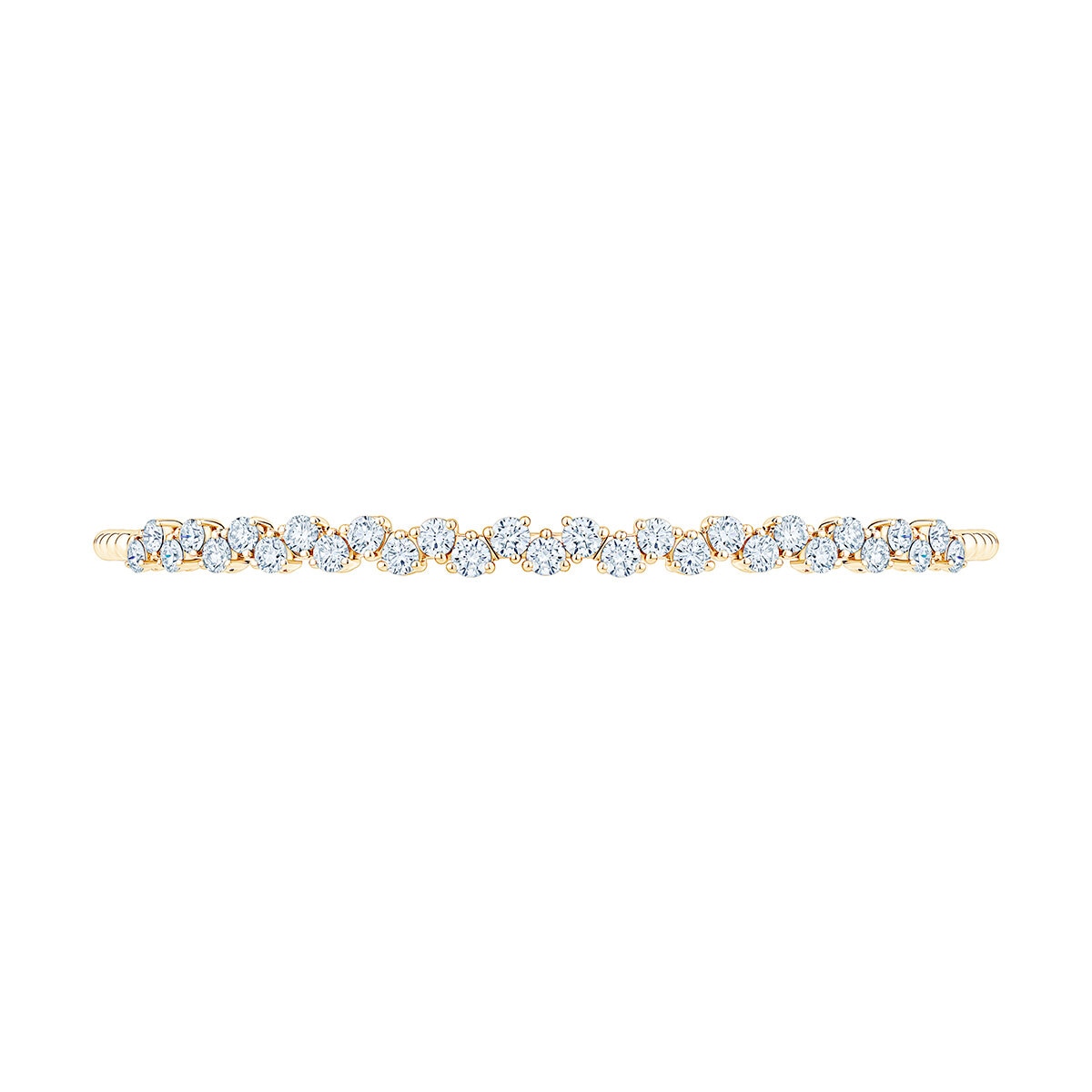 Pulsera de Diamantes 1.75ctw, Flexible, Oro Amarillo 14K