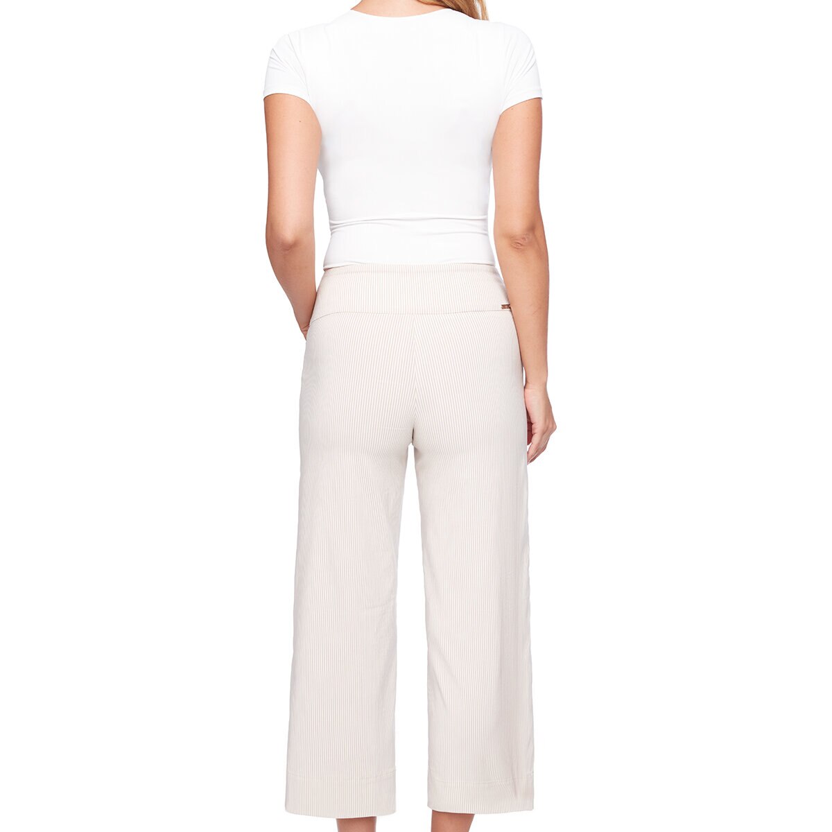 S.C. & CO. Pantalones para Dama Café Grande
