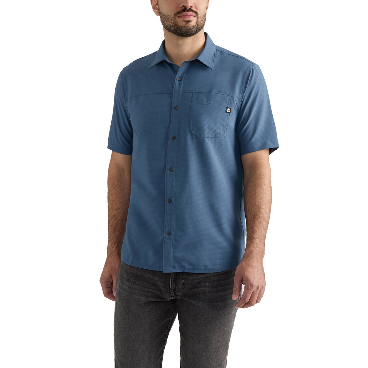 Hi - Tec Camisa para Caballero Azul Chica Hi - Tec Camisa para Caballero Azul Chica