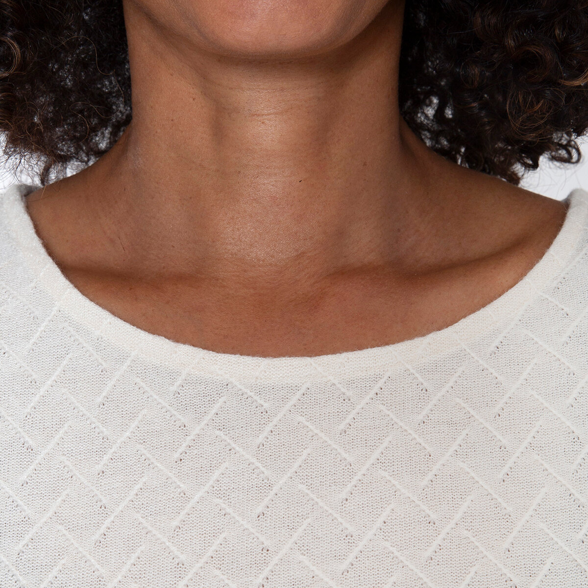 Mario Serrani Italy Blusa estilo túnica para Dama Blanco Extra Grande