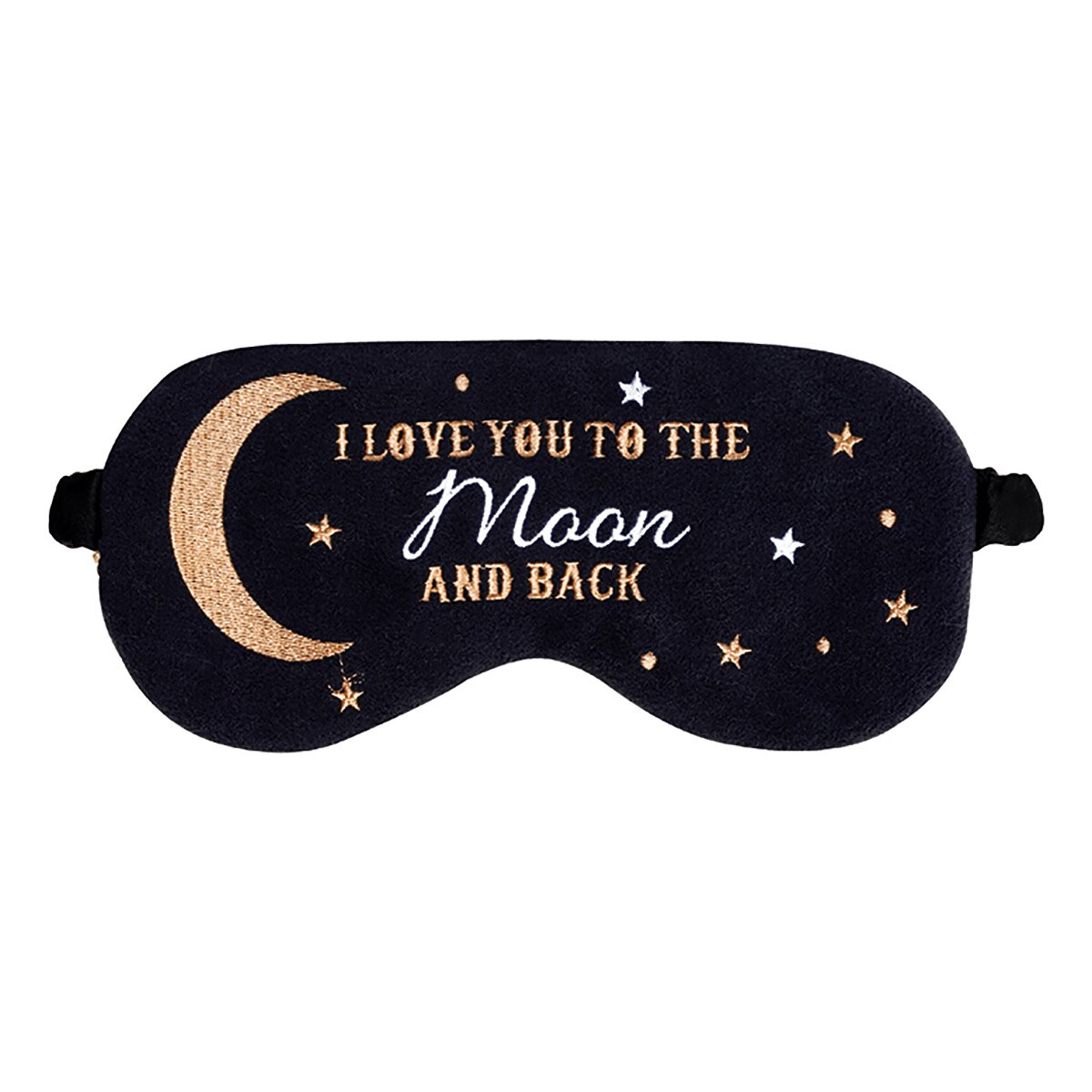 Aroma Home, Antifaz para Dormir, Modelo "I love you to the moon and Back"