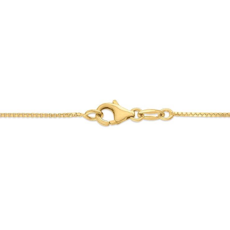 Collar con Dije, Oro Amarillo 14k Collar con Dije, Oro Amarillo 14k