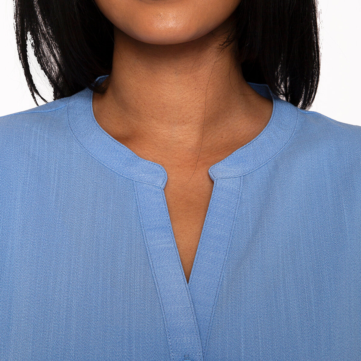 Mario Serrani Italy Blusa para Dama Azul Chica