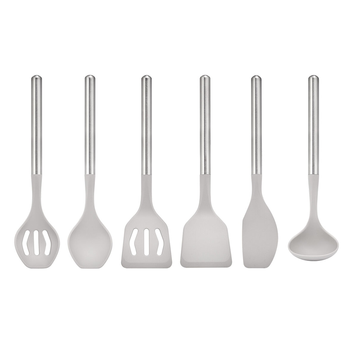 Sabatier, Juego de Herramientas de Acero Inoxidable y Silicona, 6 piezas