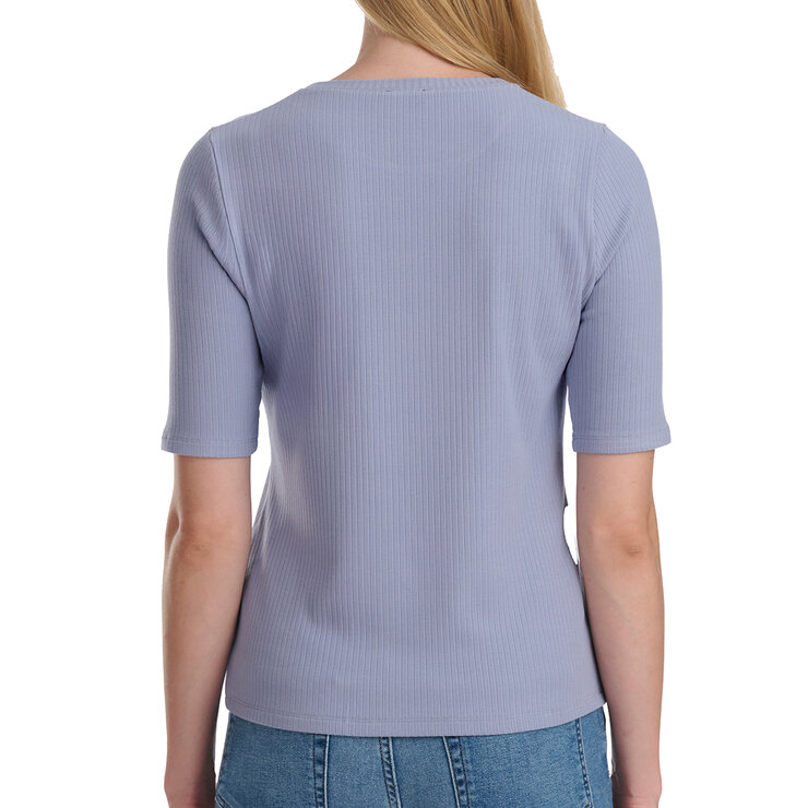 Splendid Playera para Dama Azul Extra Grande